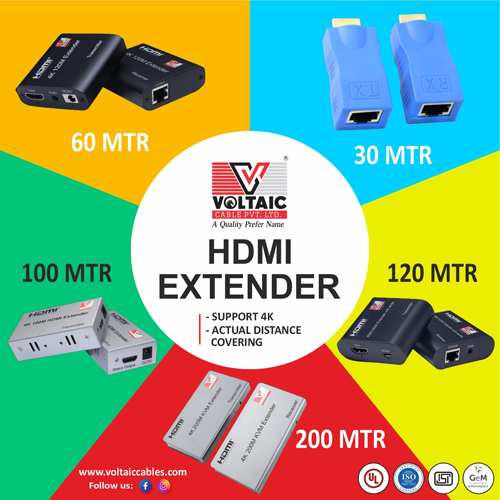 VOLTAIC HDMI EXTENDER 4K 30MTR to 200MTR