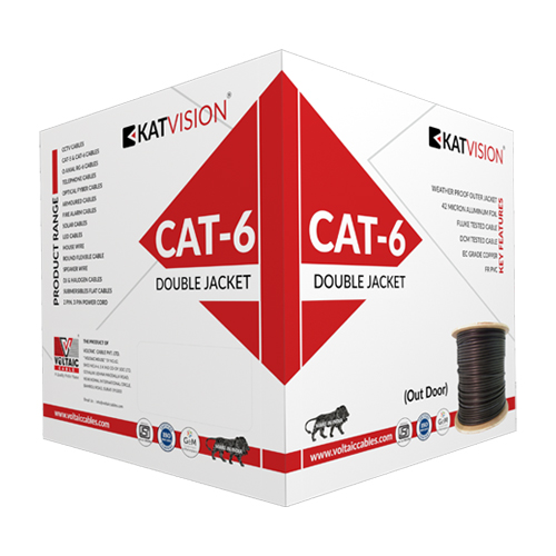 Katvision Cat6 Outdoor Cable with Double Jacket
